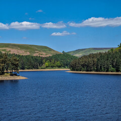 Fototapeta na wymiar Derwent Reservoir: A Serene Oasis of Tranquility