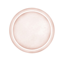 Red Label, round, Isolated