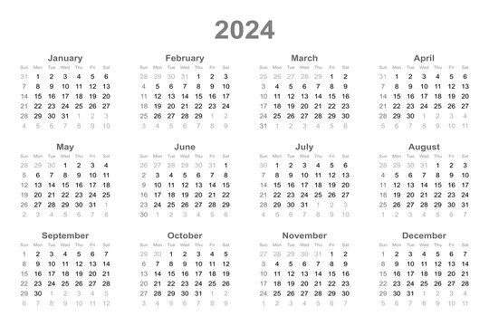 Financial Planning Calendar 2024