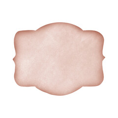 Red Vintage Label, sign, isolated