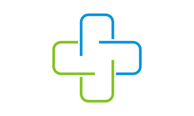 Medical logo, cross logo, medical center logo, health symbols	