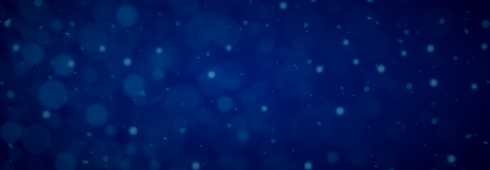 Obraz na płótnie Canvas blue background with particles