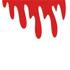 Red Dripping Liquid