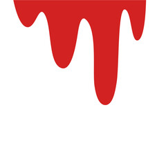 Red Dripping Liquid