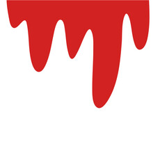 Red Dripping Liquid