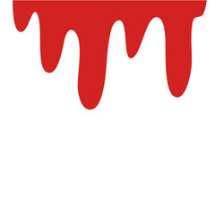 Red Dripping Liquid