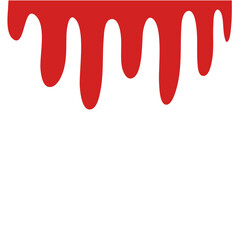 Red Dripping Liquid
