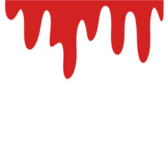 Red Dripping Liquid