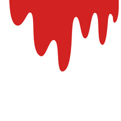 Red Dripping Liquid