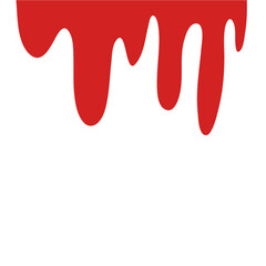Red Dripping Liquid