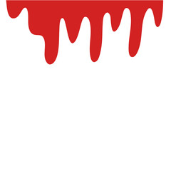 Red Dripping Liquid