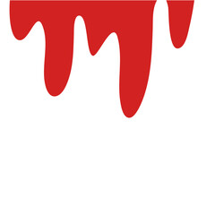 Red Dripping Liquid