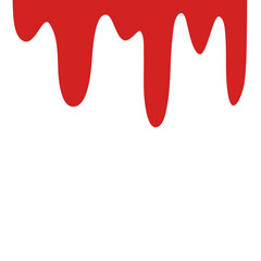 Red Dripping Liquid