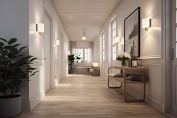 Obraz premium corridor in hotel