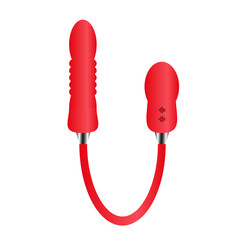 female vibrator, sex toy, erotic device for adult girls, battery powered vibrator.