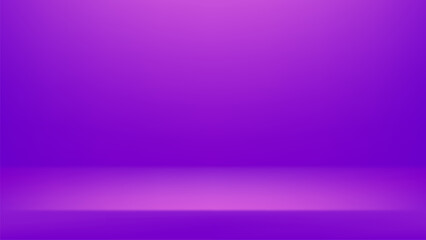 Purple gradient abstract background. Simple and modern studio background.