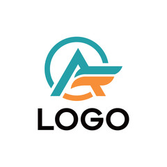 A letter logo with wings vector abstract and modern design for brand identity