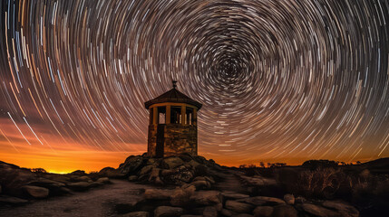 Time-Lapse Photos of Star Trails or Sunsets: Capturing Celestial and Earthly Beauty in Motion
