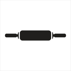 rolling pin icon simple design art eps 10