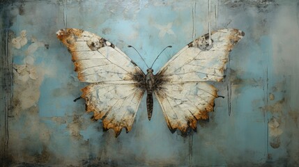 Fototapeta na wymiar Butterfly - amazing illustration stylish and eyecatching