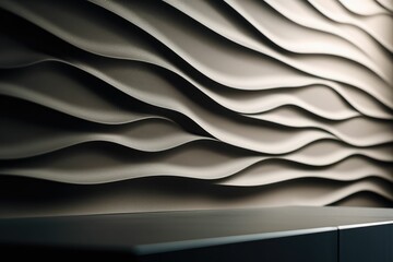 Polished Wall background with tiles. Futuristic, tile Wallpape