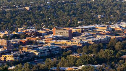 Pearl Street Mall in Boulder, Colorado Downtown Boulder, Pearl Street Walking Area © Dylan