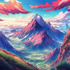 mountain background