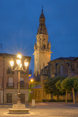 Fototapeta na wymiar Views of the Cathedral of Santo Domingo de La Calzada in La Rioja, Spain