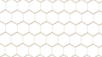 Modern simple style hexagonal graphic concept. Futuristic surface hexagon pattern with light rays. Abstract background with squares . Background with hexagons. Abstract background with lines	