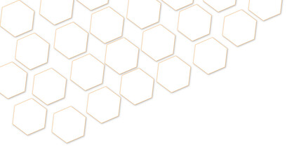 Obraz na płótnie Canvas Modern simple style hexagonal graphic concept. Futuristic surface hexagon pattern with light rays. Abstract background with squares . Background with hexagons. Abstract background with lines 