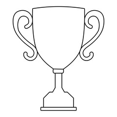 Award icon vector. Trophy illustration sign. Success symbol or logo.