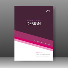 Book cover design modern. Annual report. Brochure template, catalog. Simple Flyer promotion. magazine. Vector illustration