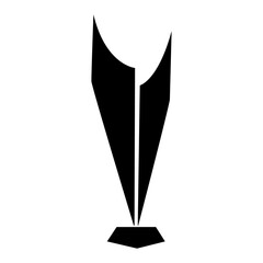Award icon vector. Trophy illustration sign. Success symbol or logo.