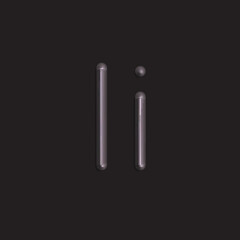 Alphabet letters of lights