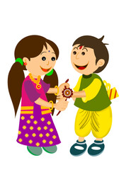 Brother And Sister Rakhi