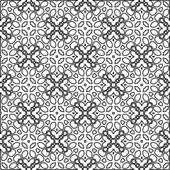 Black and white pattern with abstract shapes. Abstract background. Patterns of the lines.