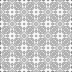 Black and white pattern with abstract shapes. Abstract background. Patterns of the lines.