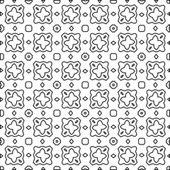 Fototapeta na wymiar Black and white pattern with abstract shapes. Abstract background. Patterns of the lines.