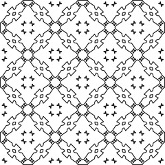 Black and white pattern with abstract shapes. Abstract background. Patterns of the lines.