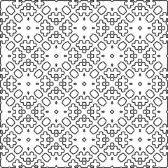 Black and white pattern with abstract shapes. Abstract background. Patterns of the lines.