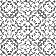 Black and white pattern with abstract shapes. Abstract background. Patterns of the lines.