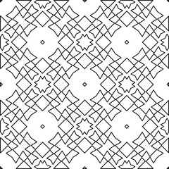 Black and white pattern with abstract shapes. Abstract background. Patterns of the lines.