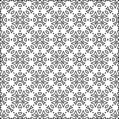 Black and white pattern with abstract shapes. Abstract background. Patterns of the lines.