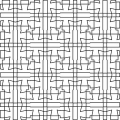 Black and white pattern with abstract shapes. Abstract background. Patterns of the lines.