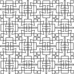 Black and white pattern with abstract shapes. Abstract background. Patterns of the lines.