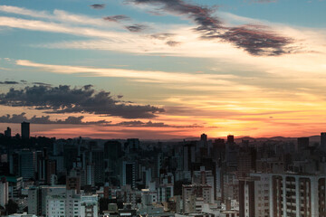 pôr do sol