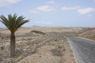 Fotobehang Route 66 Cape Verde on Boa Vista © christian-boehme.com