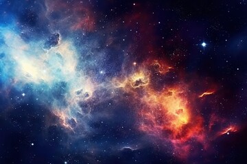 Galaxy sky background