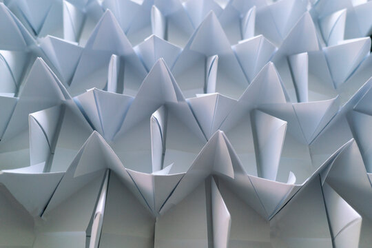 Lots of white paper boats © alebor79