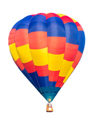 Hot air balloon on transparent background.  Isolated Hot air balloon. Aerostat png file clip art clipart